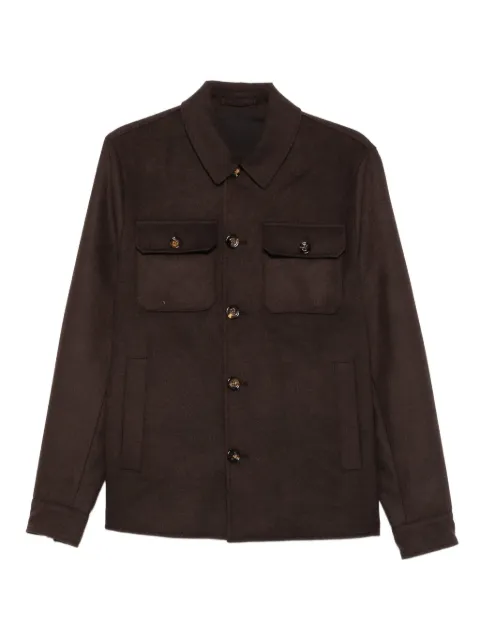 Kired button-fastening jacket