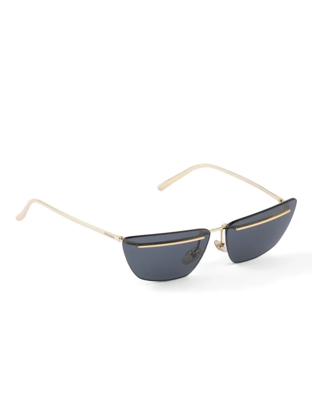 Prada Eyewear metal-frame sunglasses - Goud