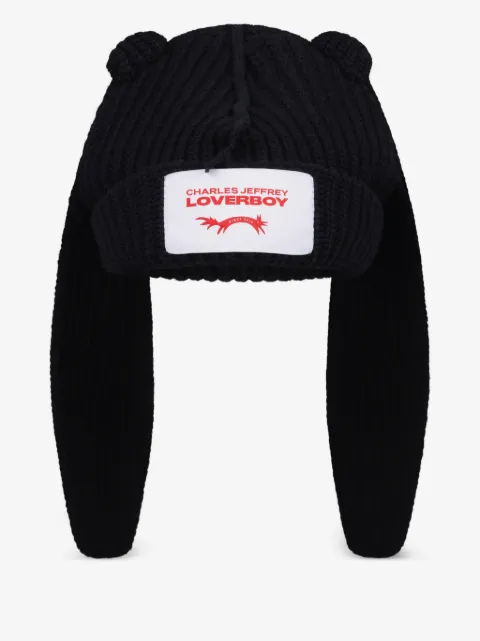 Charles Jeffrey Loverboy rabbit-ear beanie