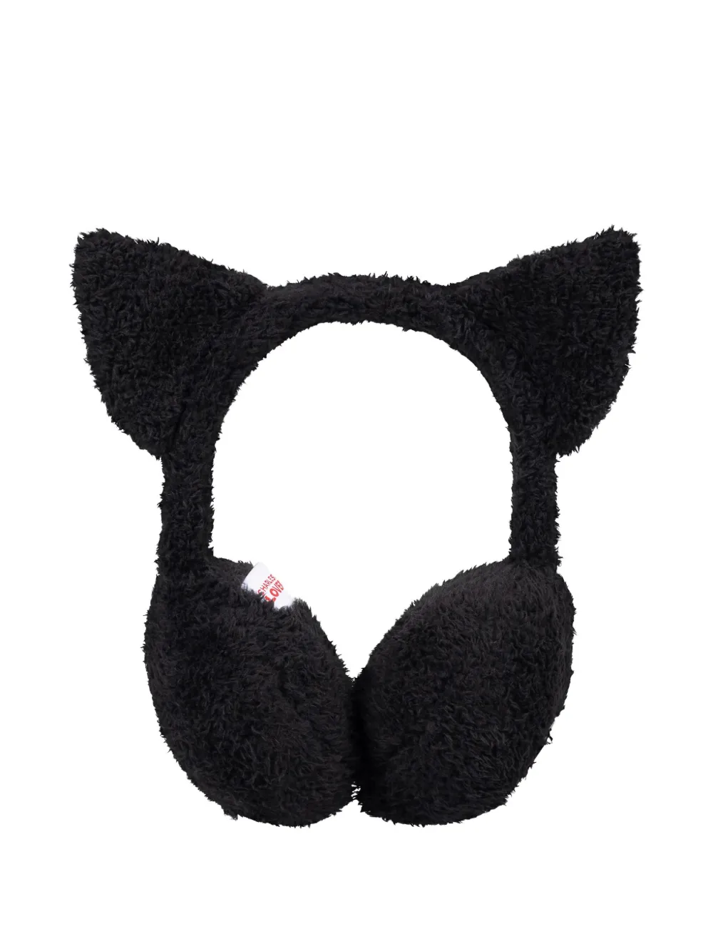 Charles Jeffrey Loverboy cat-ear earmuffs | Black | Image 1