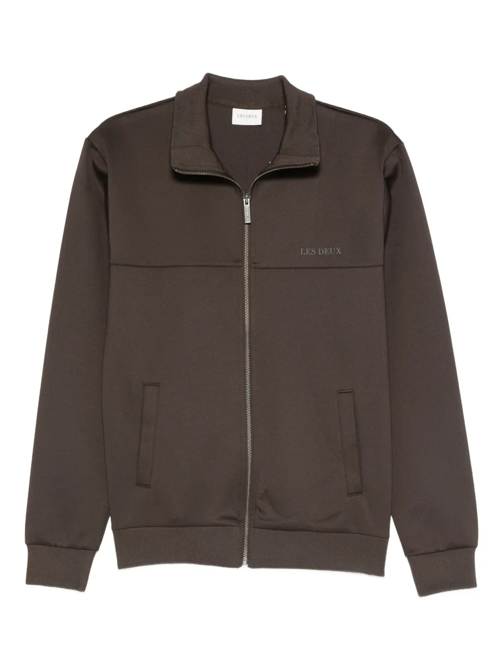 Les Deux zip-front panelled jacket | Brown | Image 1
