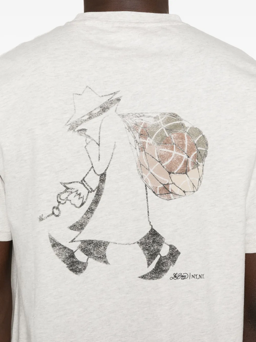 Les Deux T-shirt van biologisch katoen Wit