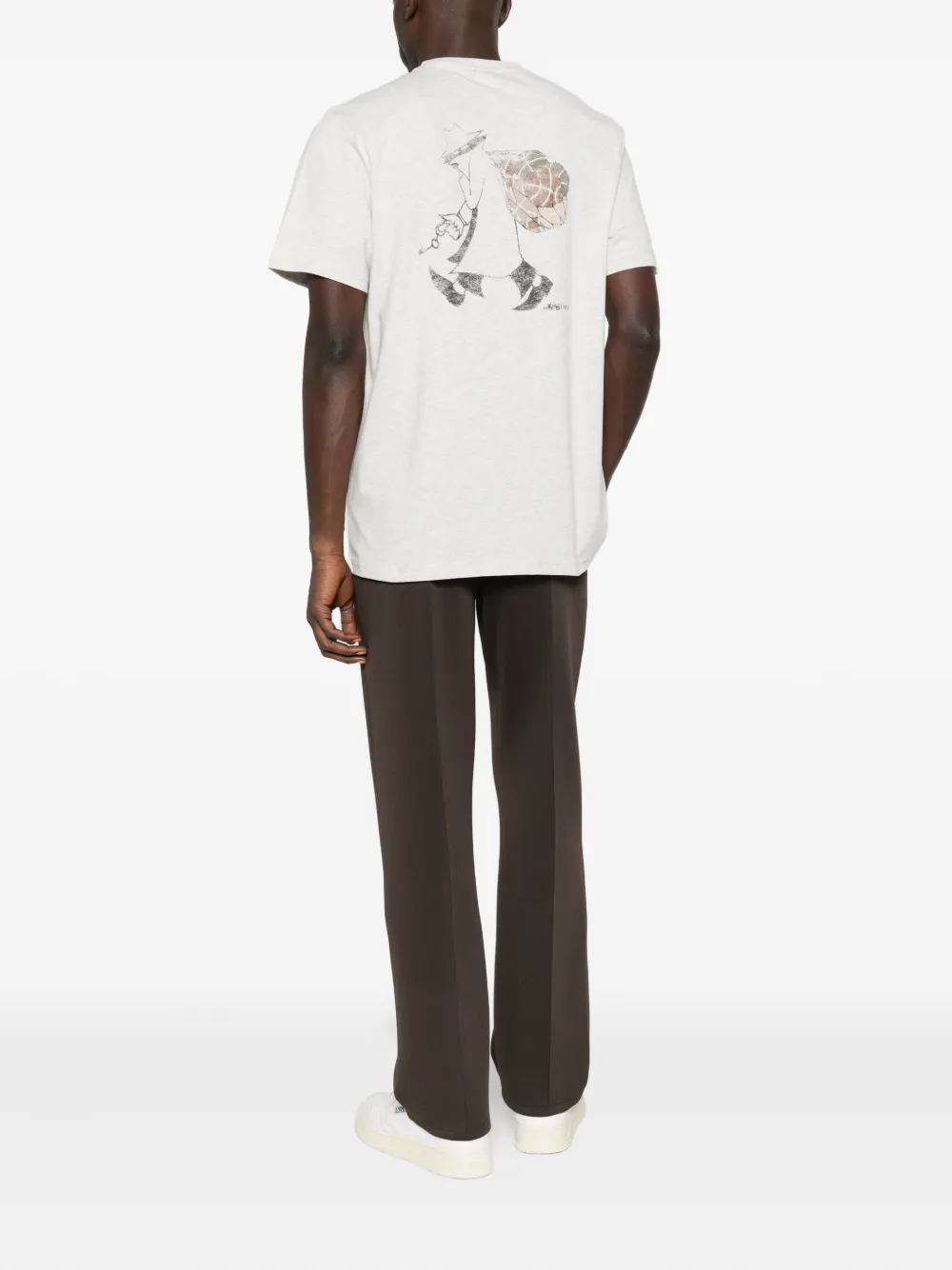 Les Deux T-shirt van biologisch katoen - Wit