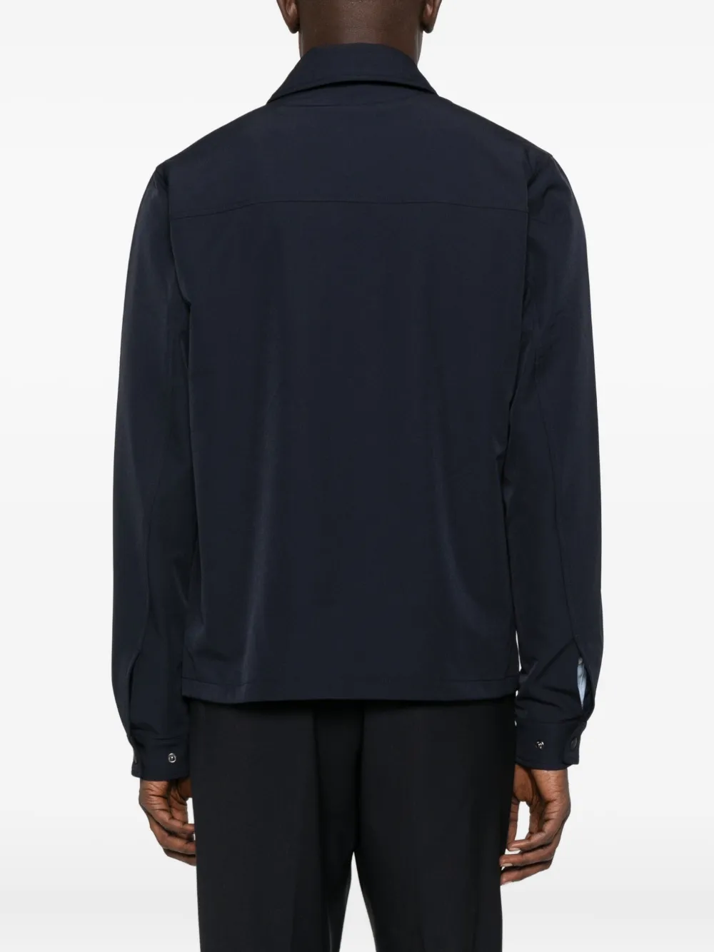 Les Deux Jack met dubbele zak Blauw