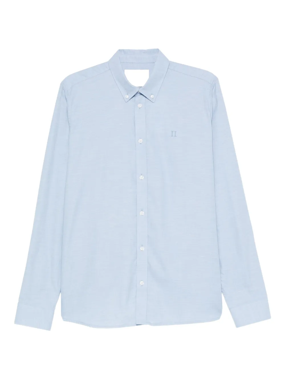Les Deux camisa bordada con botones | azul | Image 1