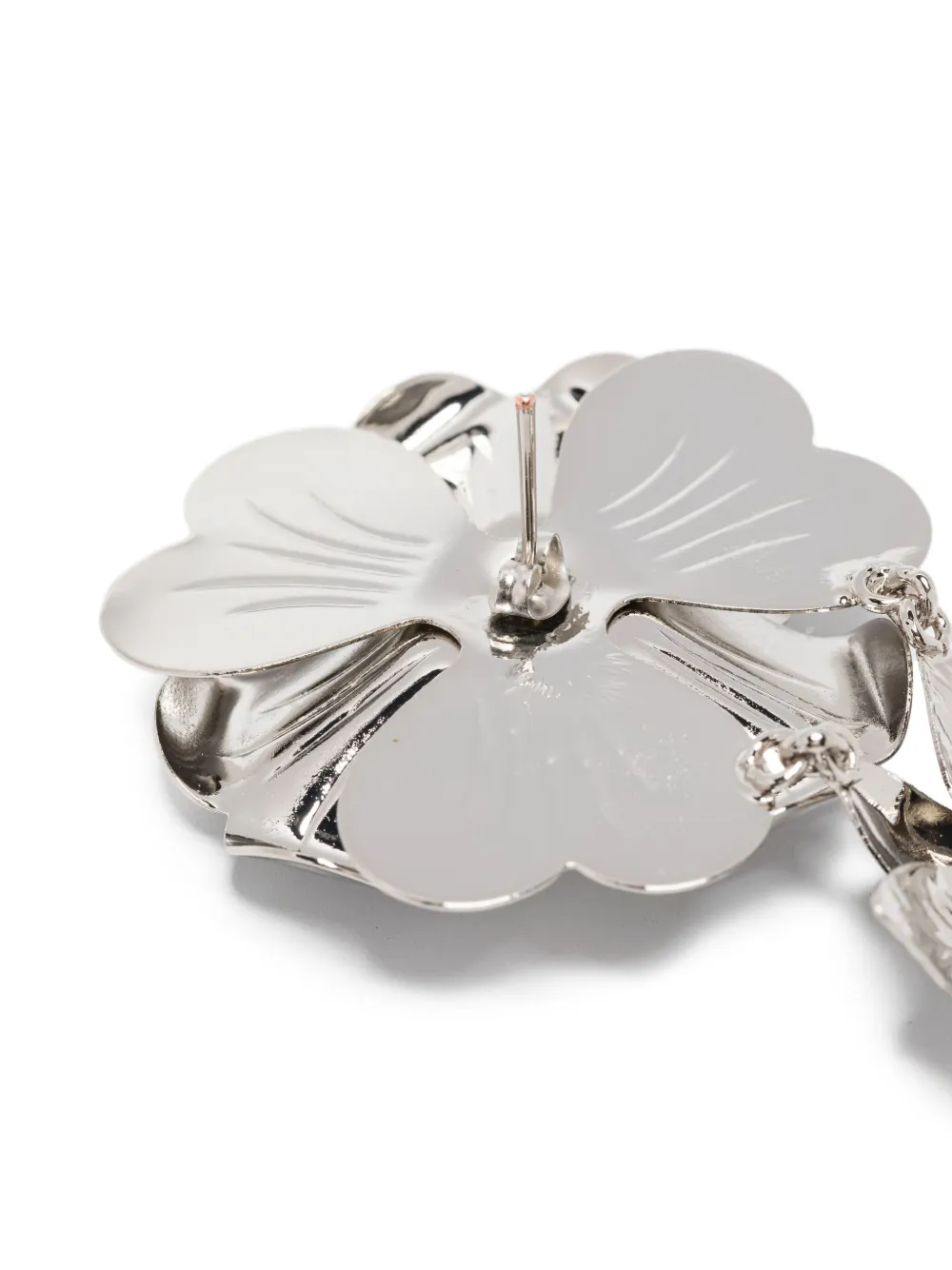 Blumarine flower-embellished drop earrings | Image 2
