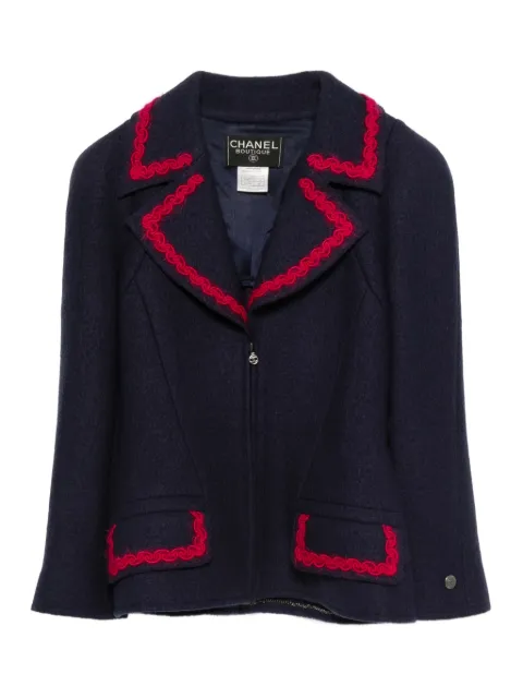 CHANEL Pre-Owned wool jacket