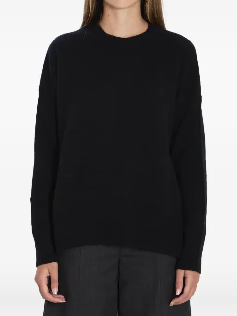 Allude ribbed crew-neck cashmere sweater