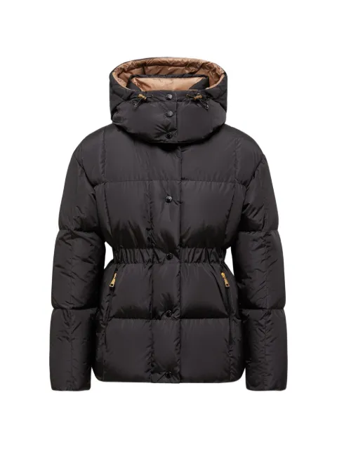 Moncler Agneux hooded short down jacket