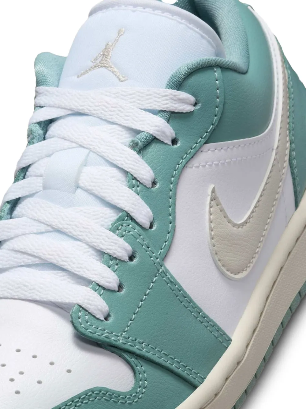 Jordan Air 1 Low "White Cannon" sneakers Groen