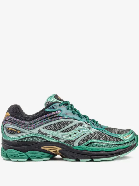 Saucony Progrid Omni 9 "Green Glowaconstrictor" sneakers