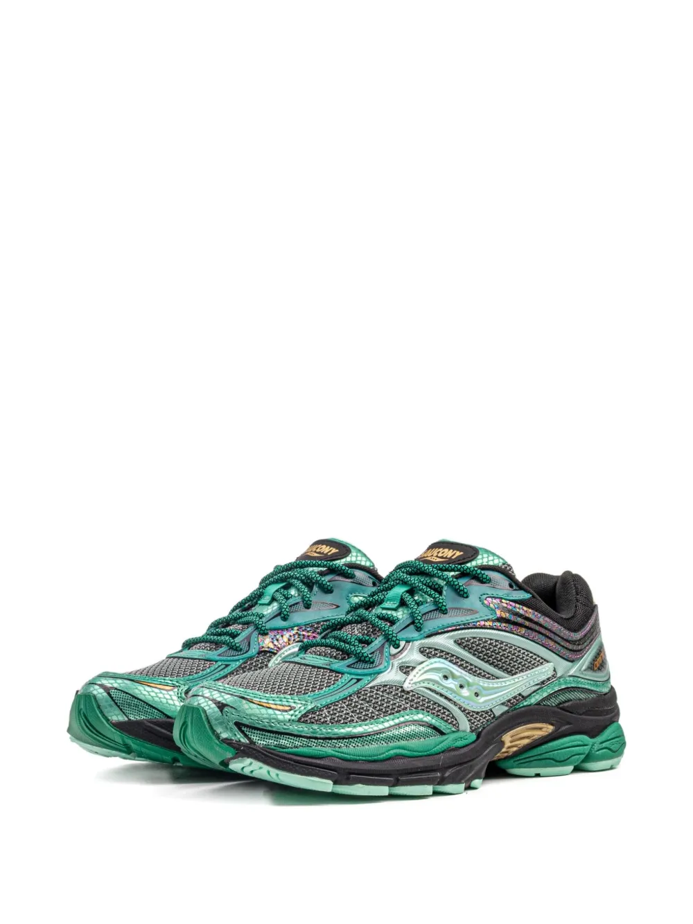 Saucony tenis Progrid Omni 9 Green Glowaconstrictor | Tenis bajos | Image 2