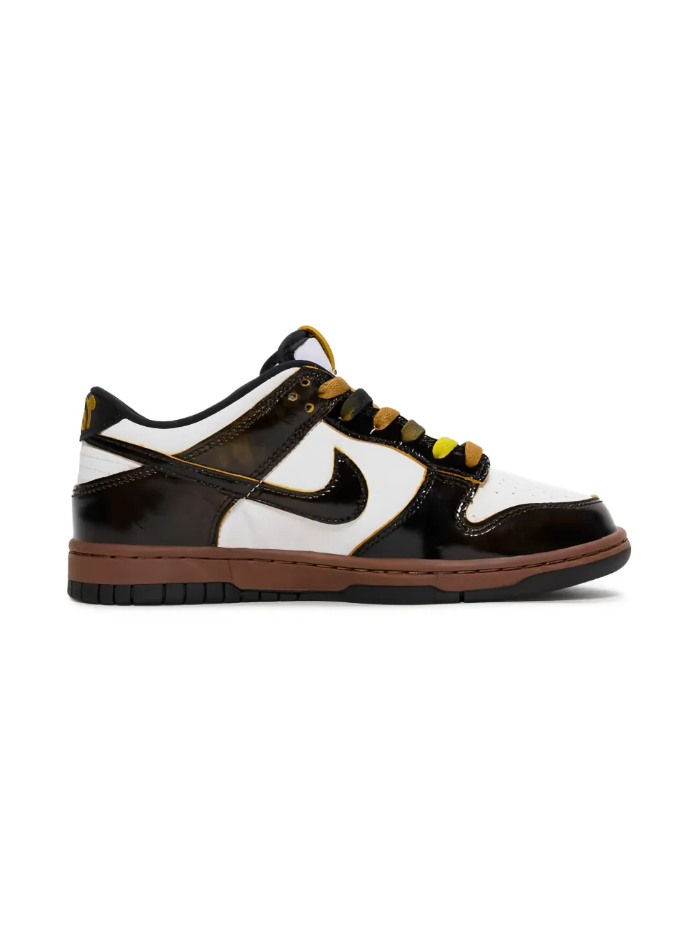 Nike Kids Dunk Low SE "Panda Black Brown" sneakers Zwart