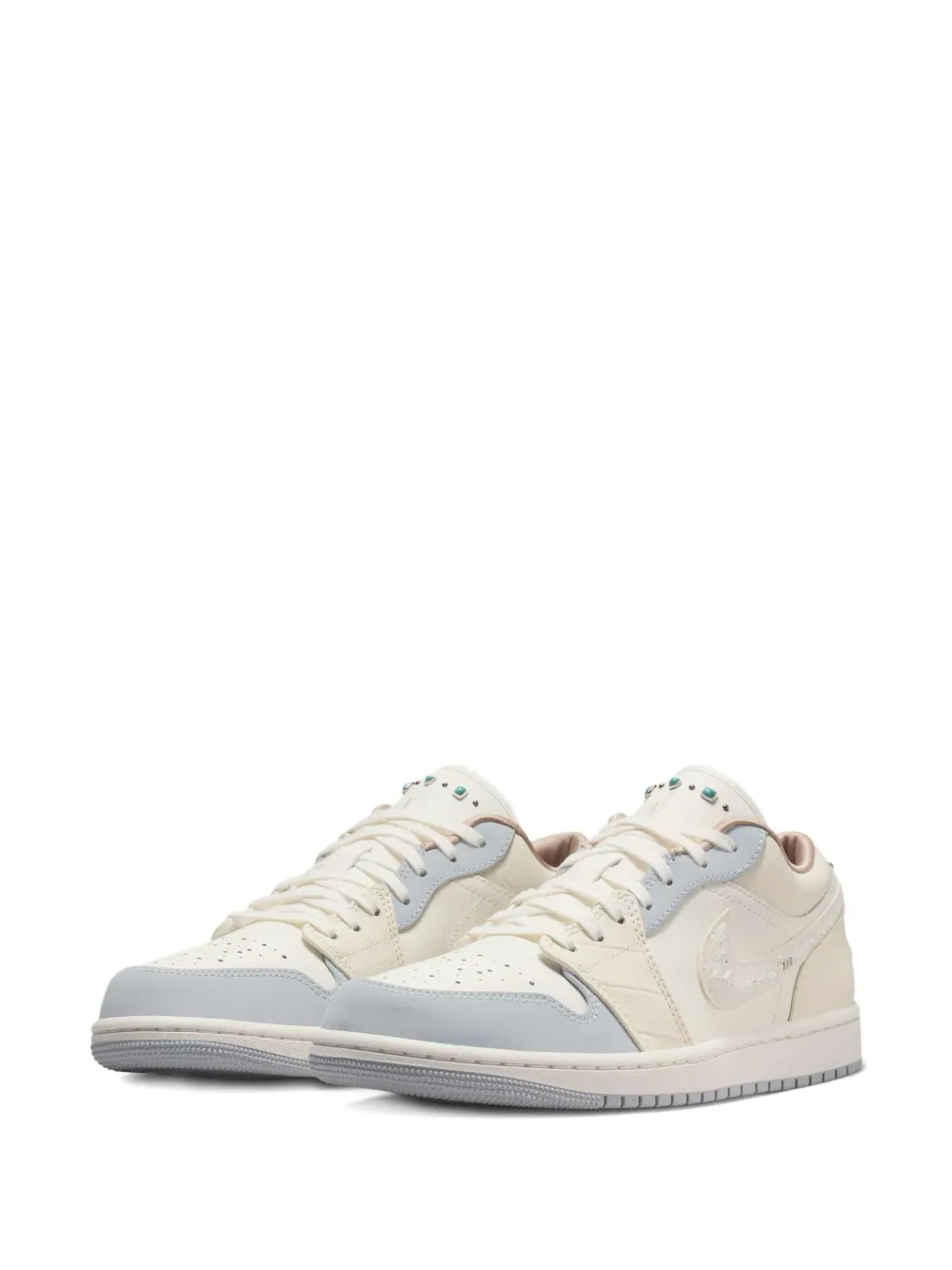Jordan Air  1 Low Sail/Soft Pearl sneakers - Wit