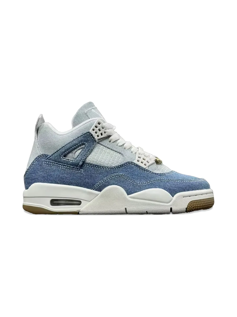 Jordan Kids Air Jordan 4 "Denim Worn Blue" sneakers