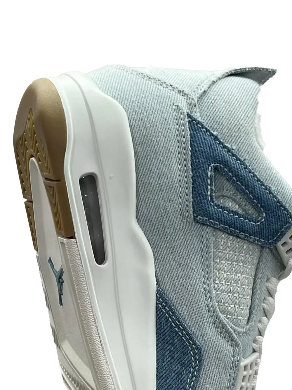 Jordan Kids Air Jordan 4 "Denim Worn Blue" sneakers