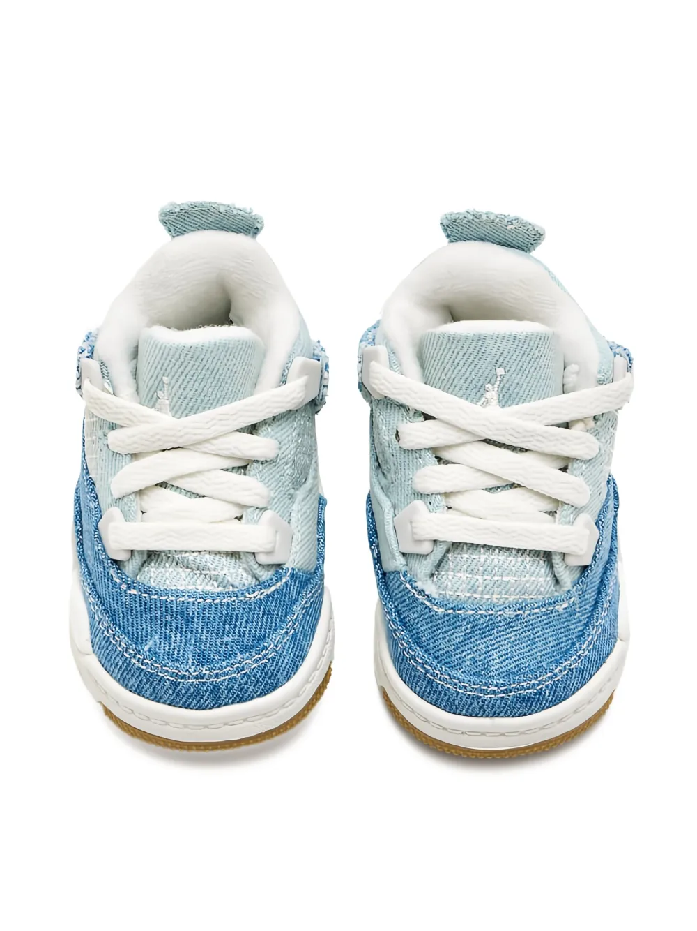 Jordan Kids Air Jordan 4 "Denim Worn Blue" sneakers Sail Gum Light Brown Worn Blue Sail Metallic Gold