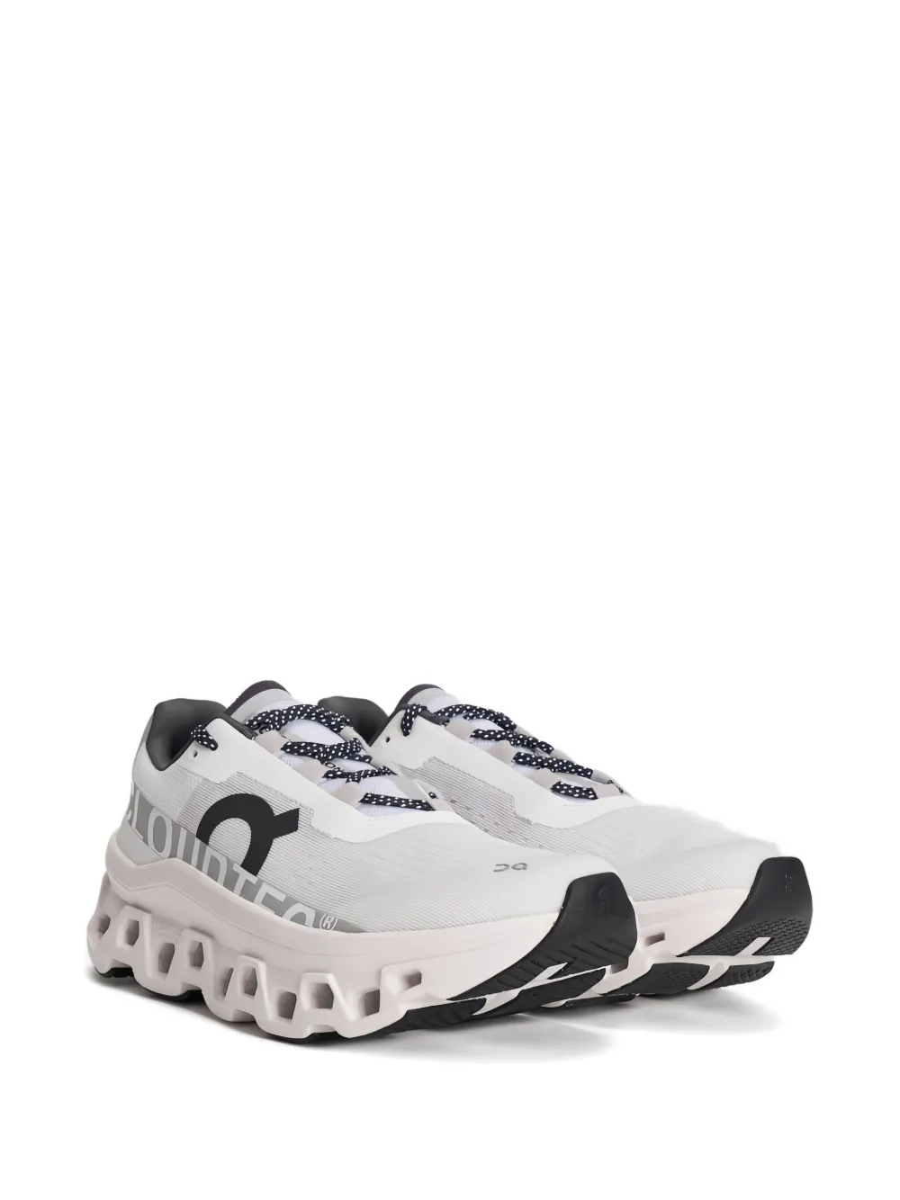 On Running logo low-top sneakers - Wit