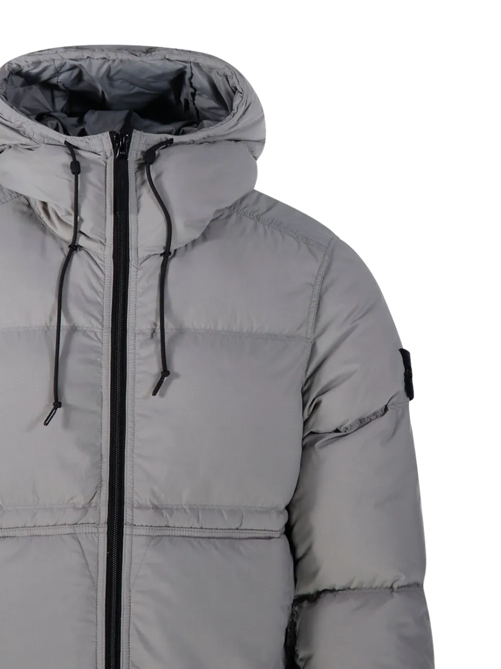 Stone Island Gewatteerd jack met capuchon Grijs