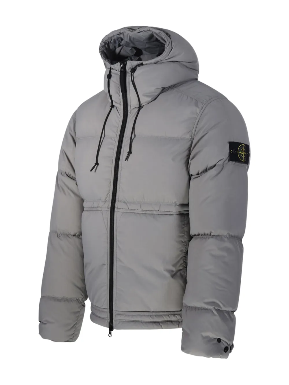 Stone Island Gewatteerd jack met capuchon Grijs
