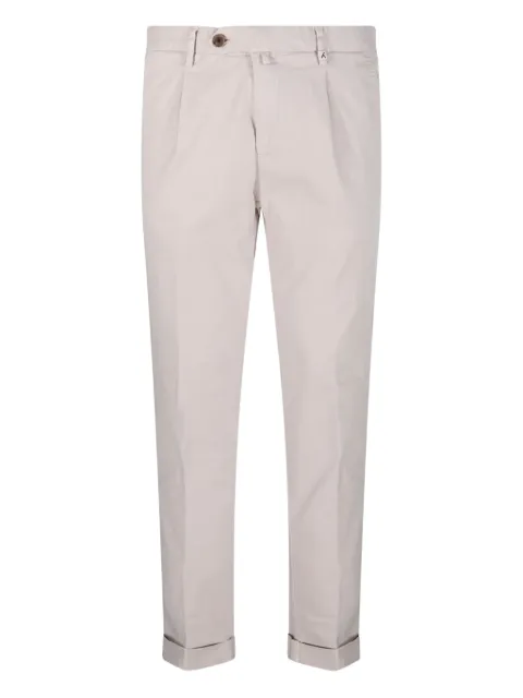 Myths pleated-front trousers