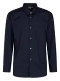Comme Des Garçons long-sleeve buttoned shirt - Blue