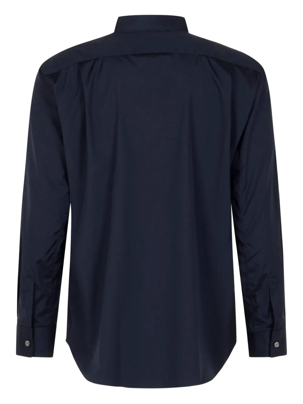 Comme Des Garçons long-sleeve buttoned shirt - Blauw