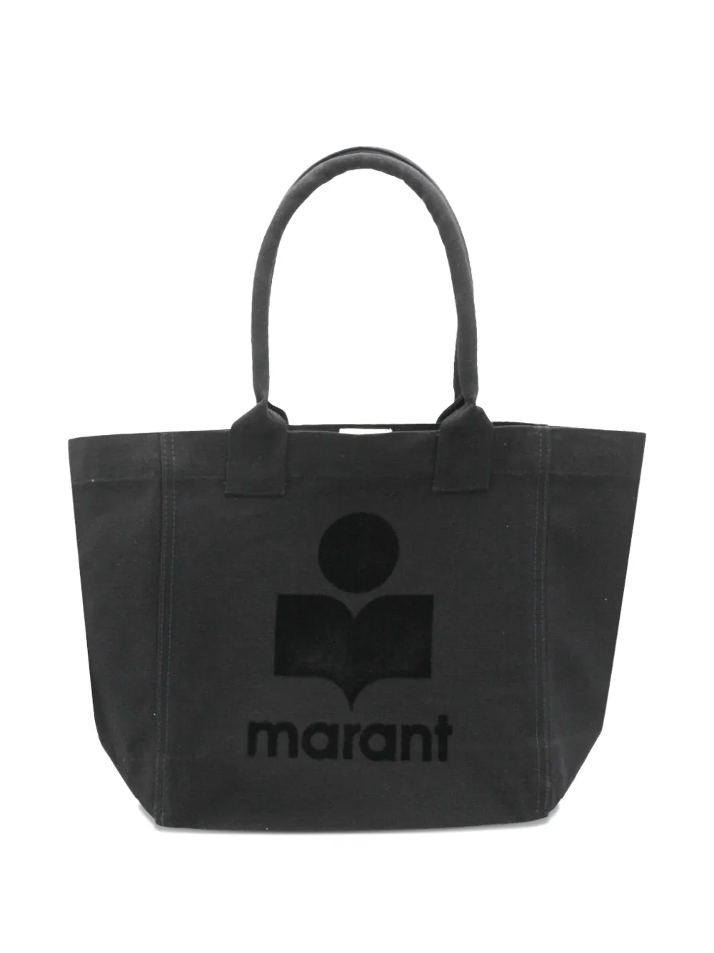 Isabel Marant Étoile Logo-detail Tote Bag In Black