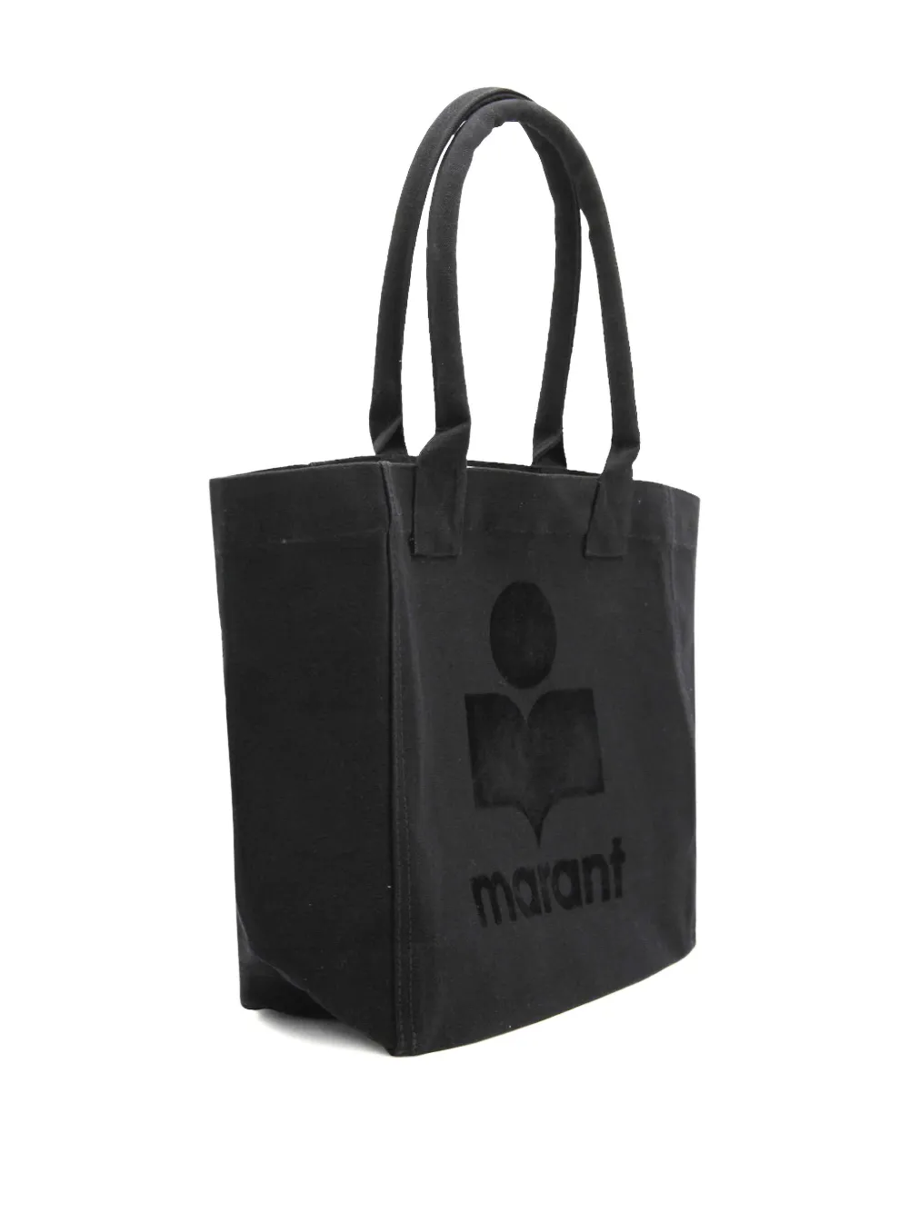 Isabel Marant Étoile Logo-detail Tote Bag In Black