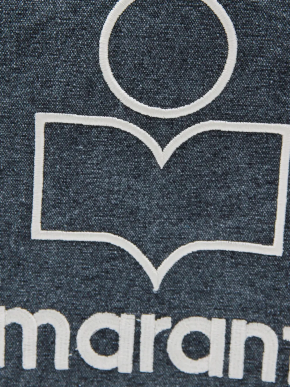 Isabel Marant Étoile Logo-embroidered Tote Bag In Gray