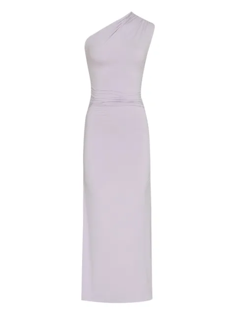 Triya Vestido midi de ombro único