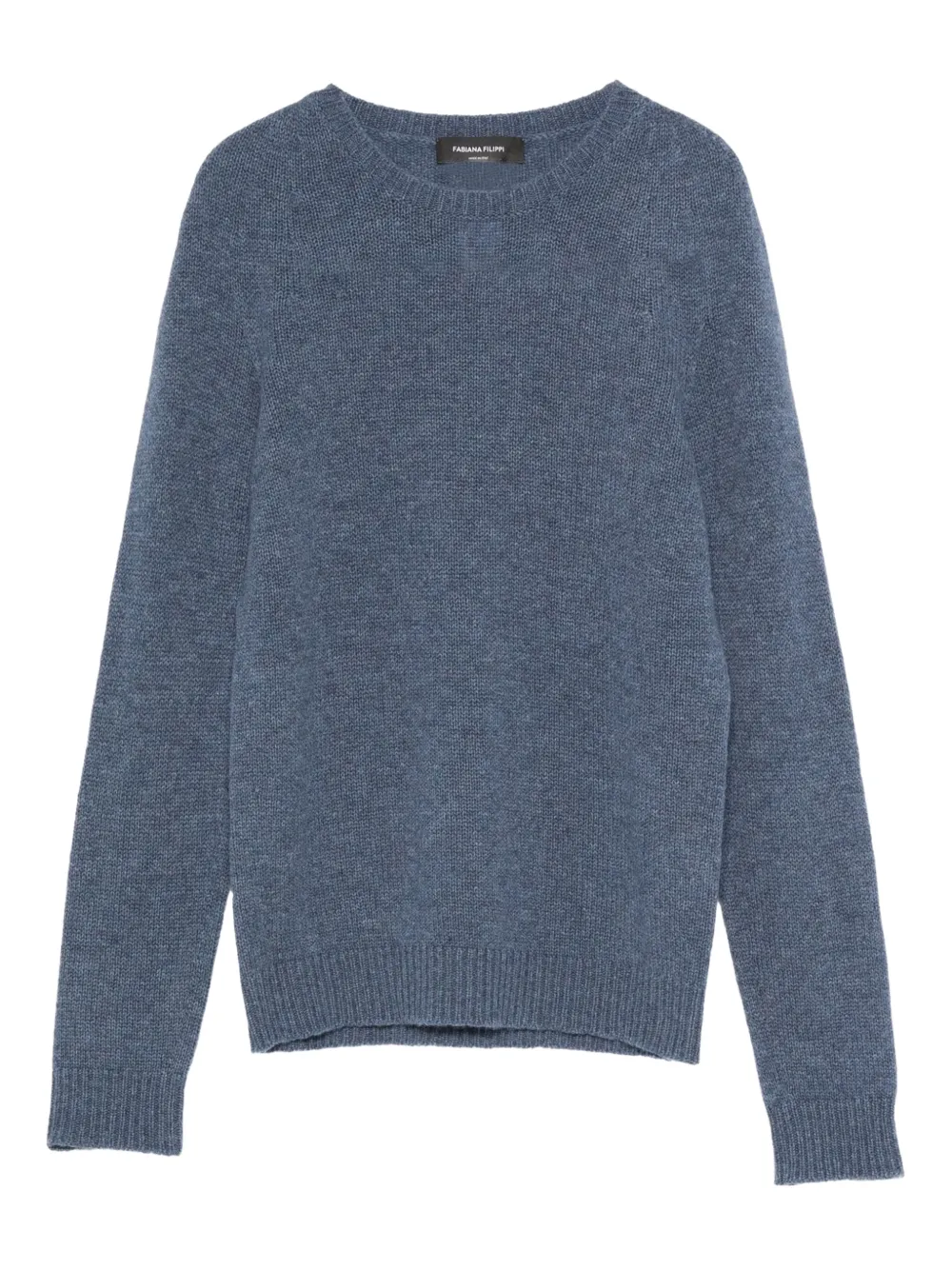Fabiana Filippi Maglione girocollo in cashmere - Blu