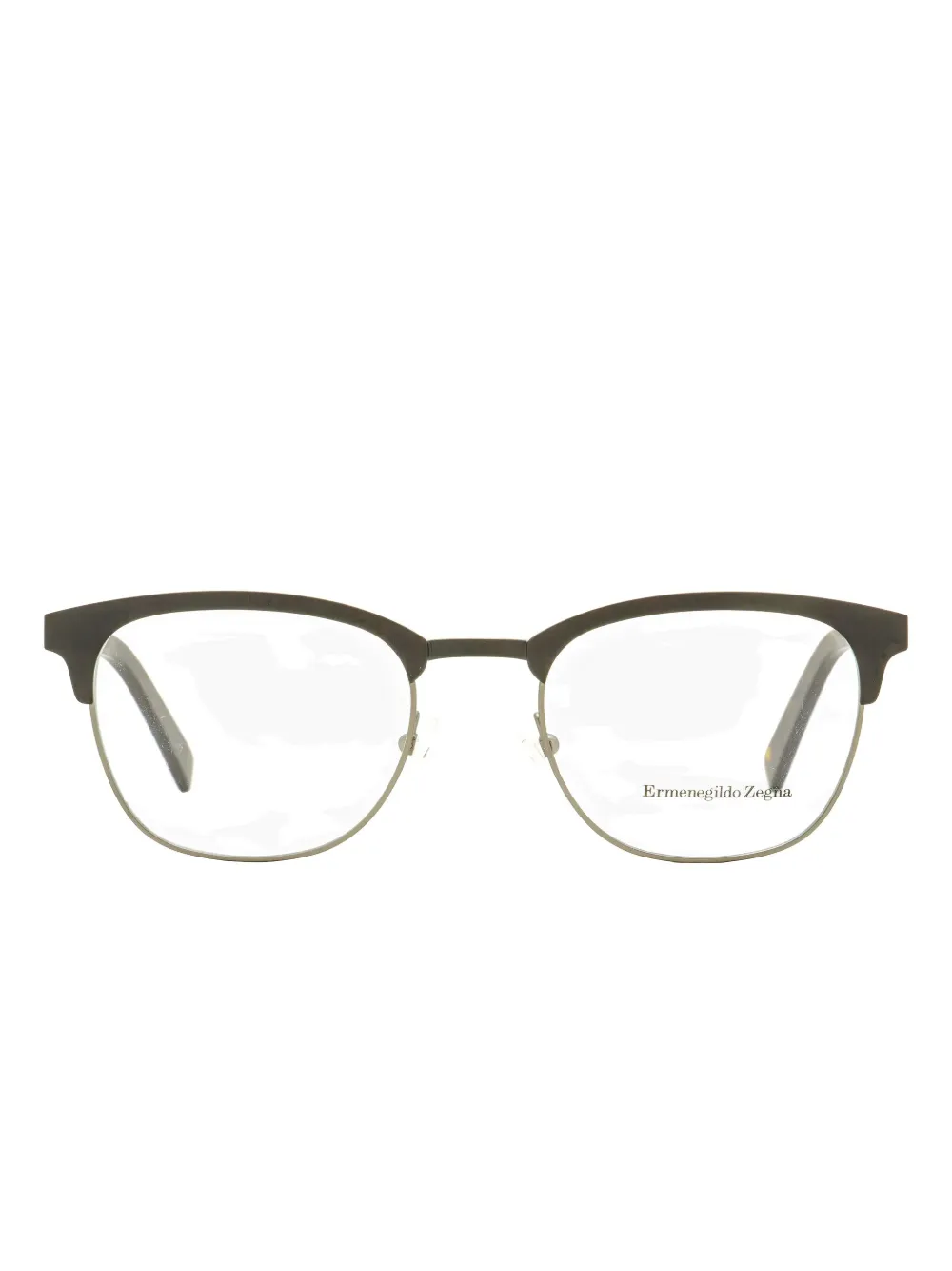 Zegna 5099 rectangular-frame glasses | Black | Image 1