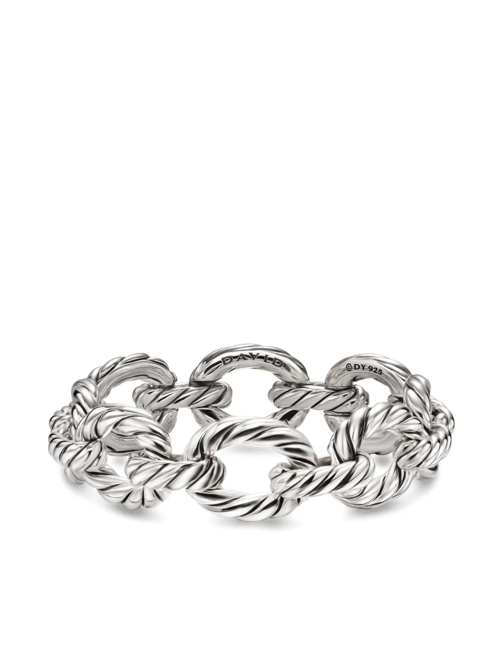 David Yurman sterling silver oval-link bracelet | Silver | Image 1
