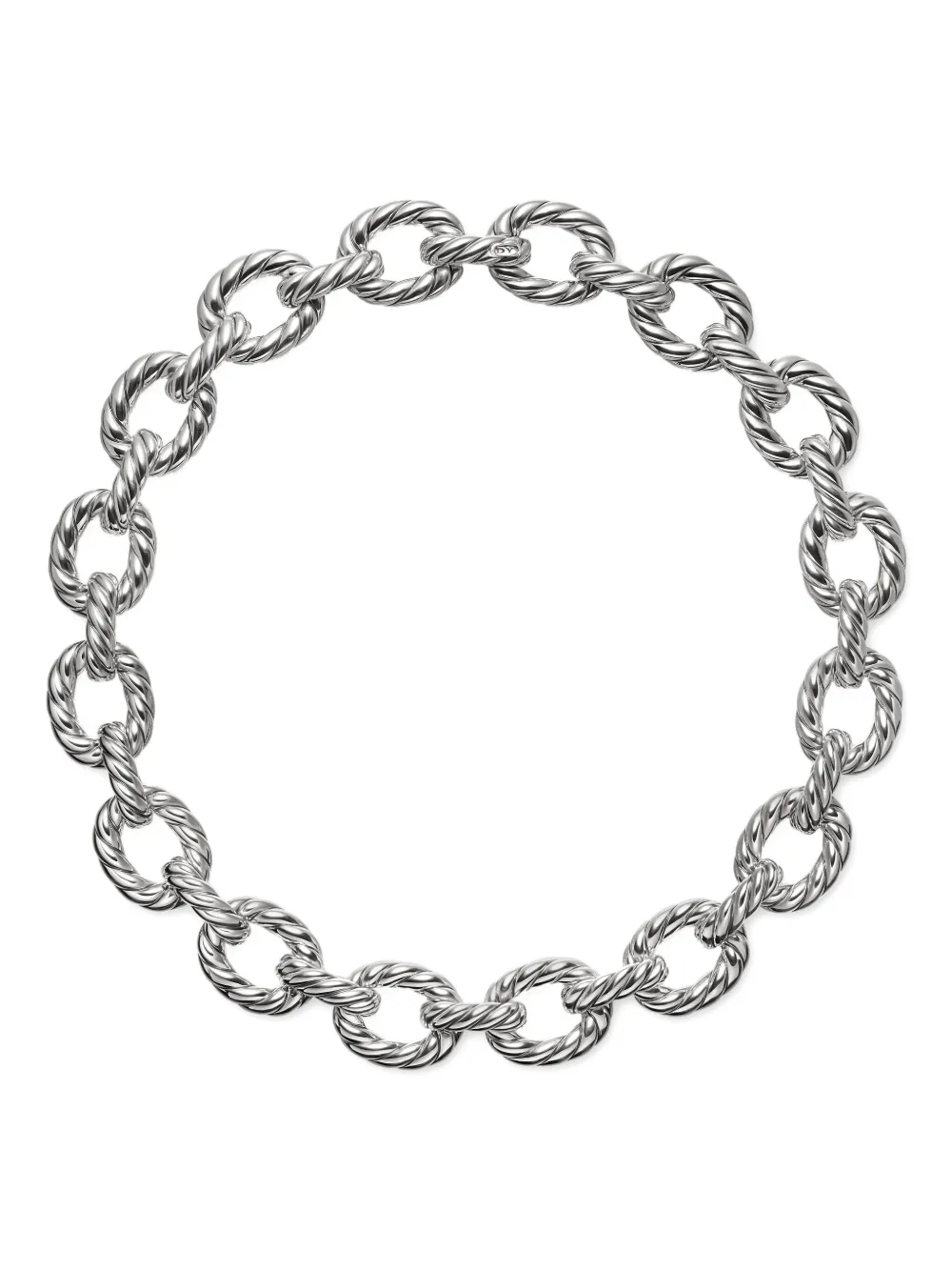 David Yurman collar en plata de ley con cadena ovalada | plateado | Image 1