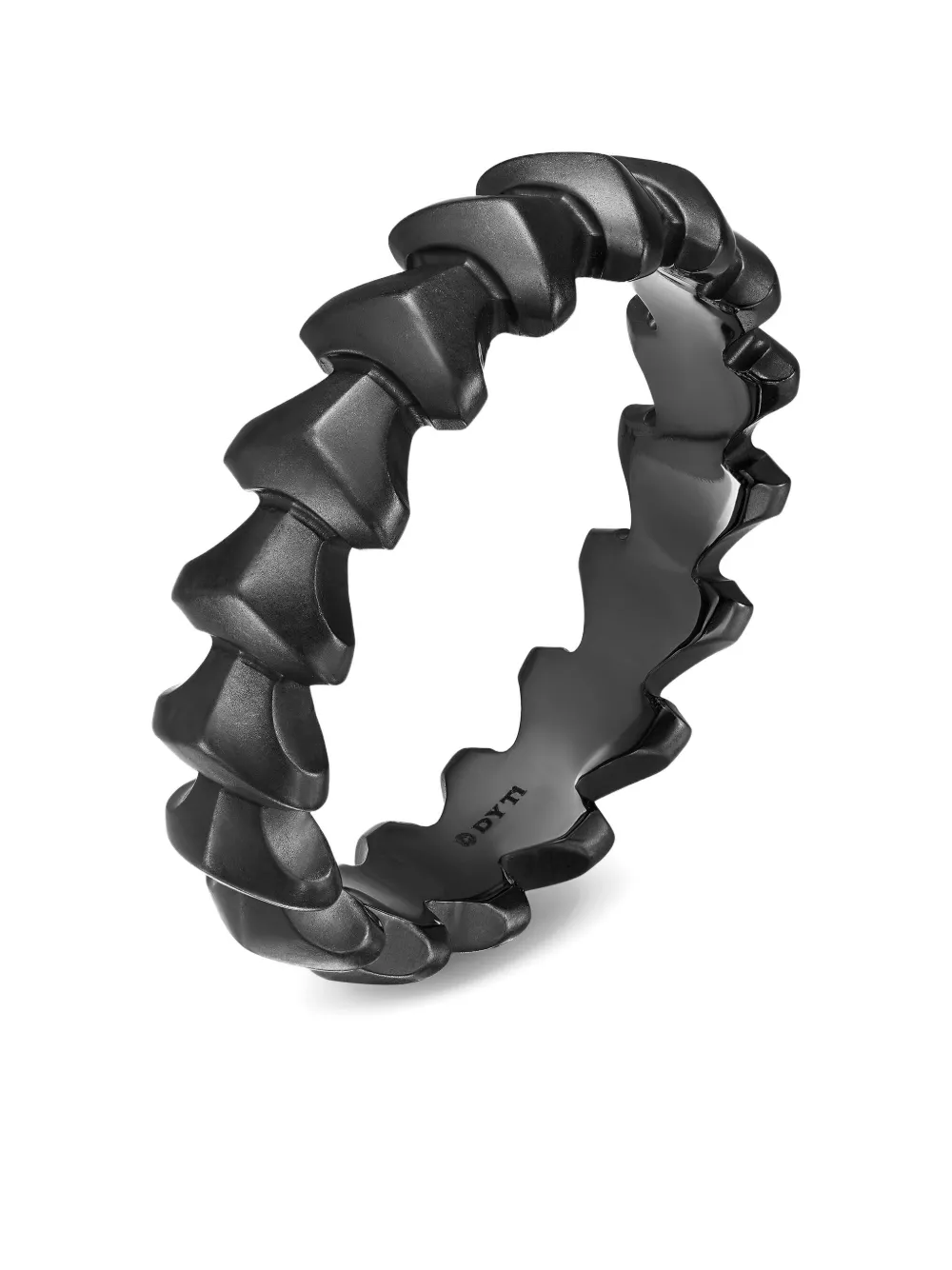 David Yurman Titanium Armory® Ring In Black