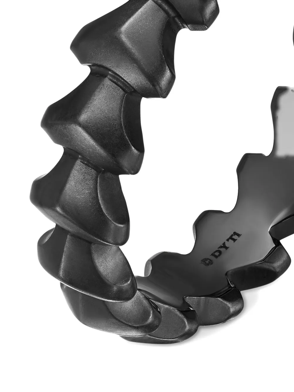 David Yurman Titanium Armory® Ring In Black