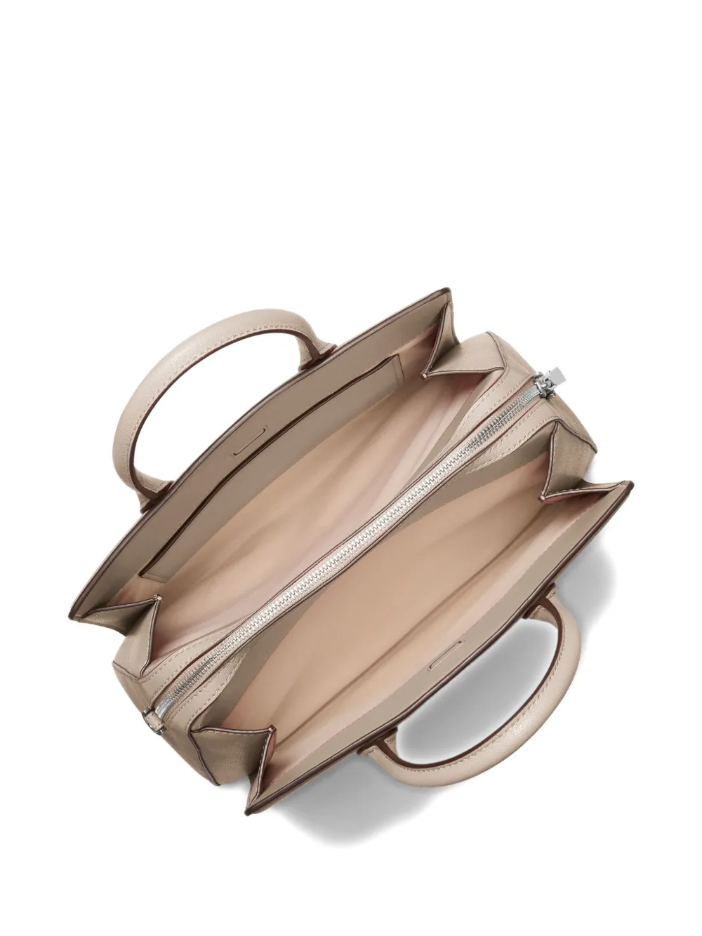 Michael Kors Medium Laila Top-handle Satchel Bag In Neutral