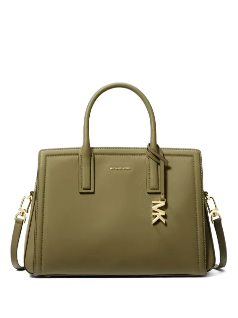 Michael Michael Kors Bolsa tote de couro com alça de mão