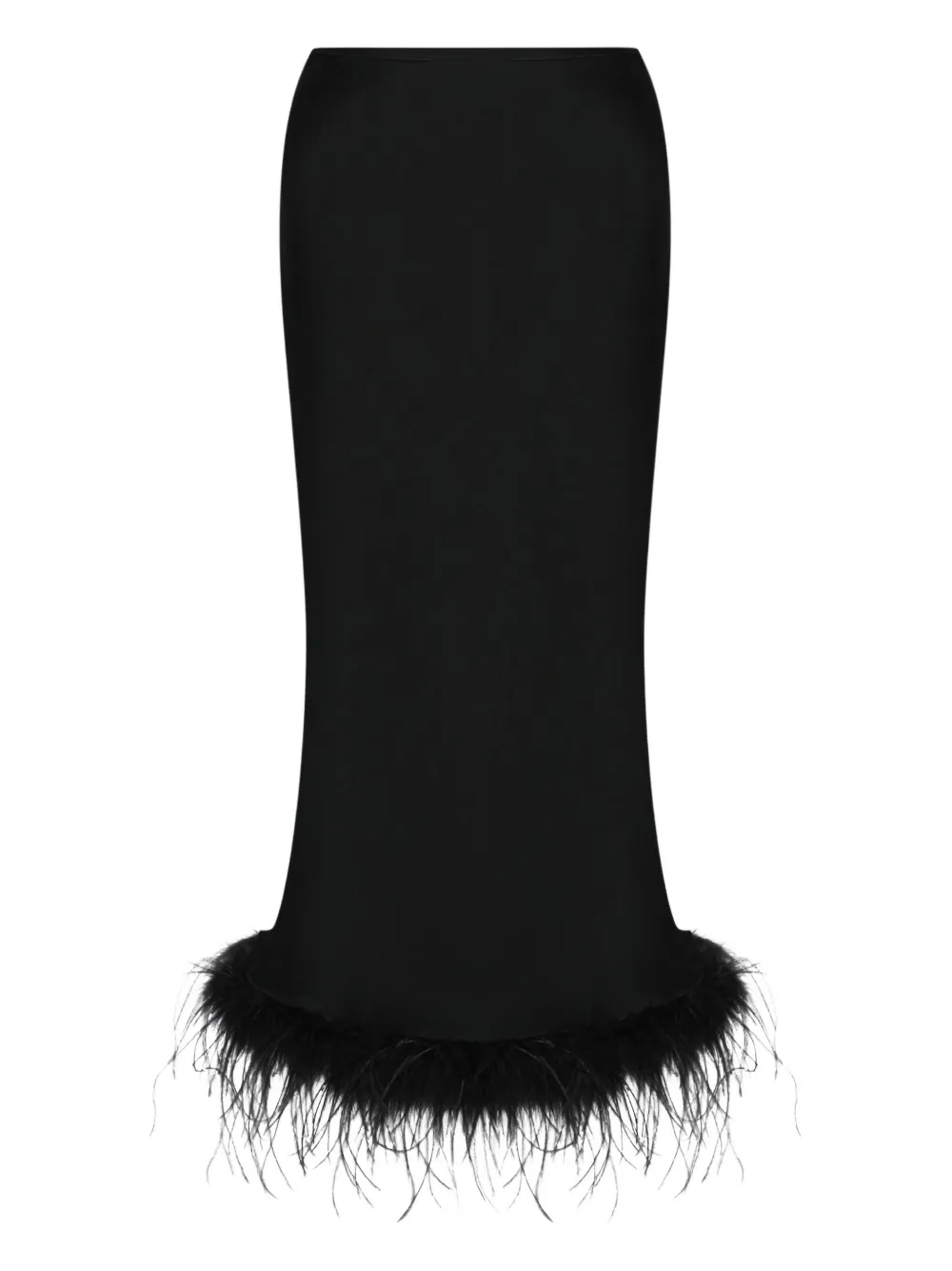 Blumarine feather trim skirt | Black | Image 1