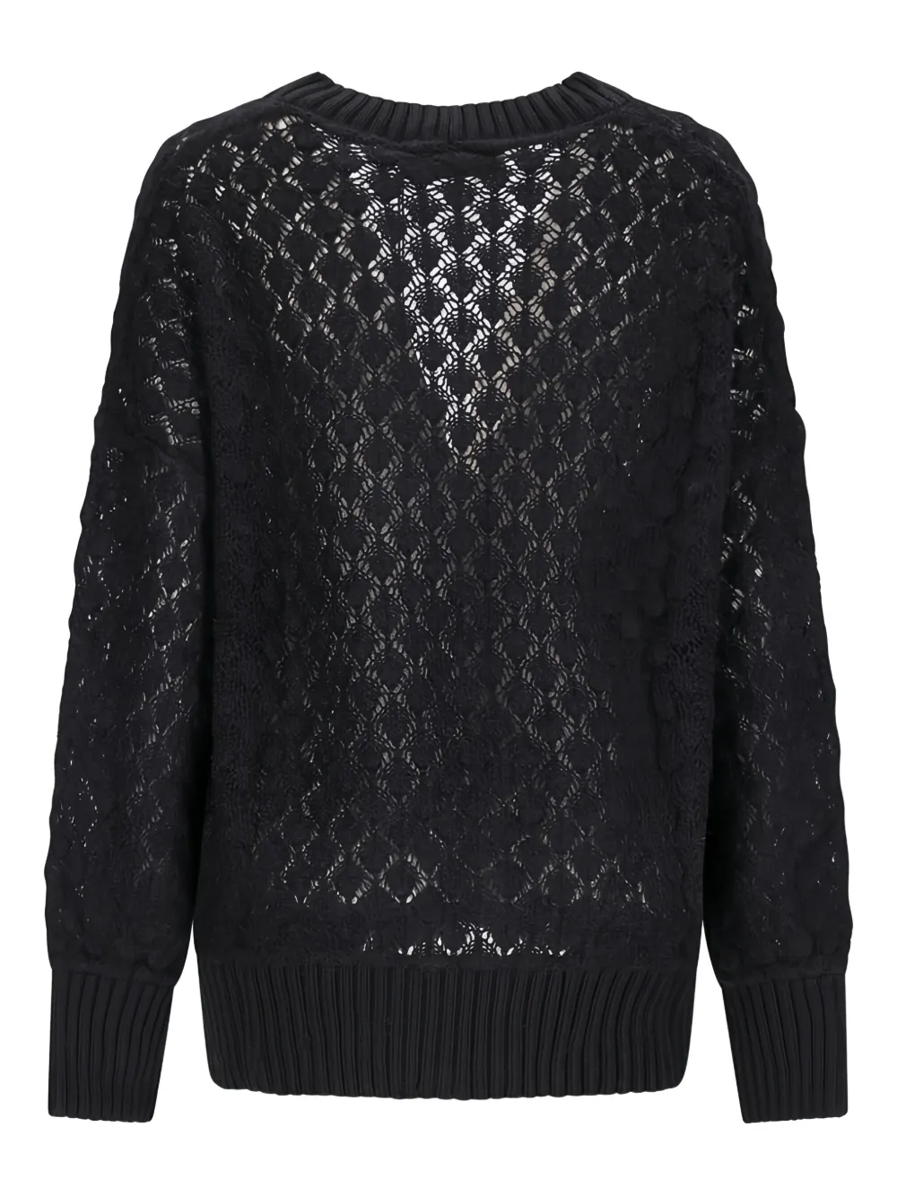 Blumarine open-knit buttoned cardigan | Cardigans | Image 2