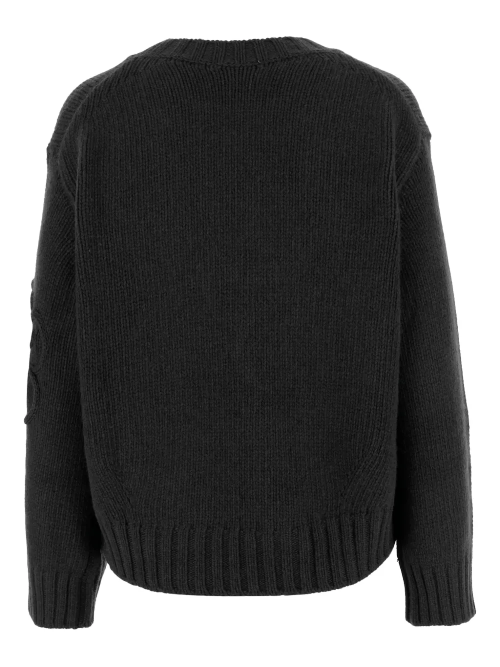 Bruno Manetti flower-applique sweater | Knitted Sweaters | Image 2