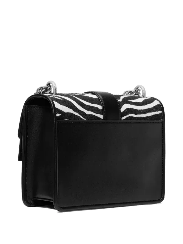 Michael Michael Kors Bolsa Transversal Greenwich Pequena | Preto