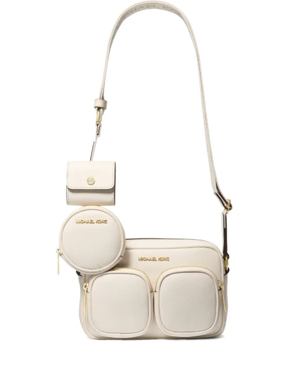 太*郎様 MICHAEL KORS ショルダーバッグ 3点セット Michael Michael Kors Bolsa Transversal Jet Set Média | Neutro