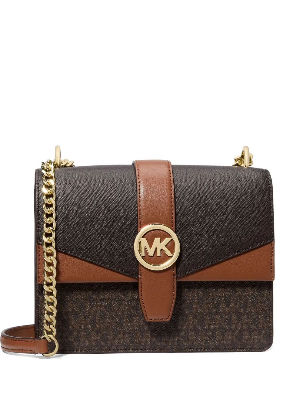 Michael Michael Kors Borsa a tracolla Greenwich piccola - Marrone