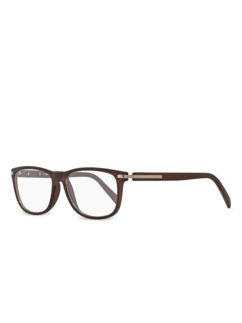 Zegna lentes con armazón redonda