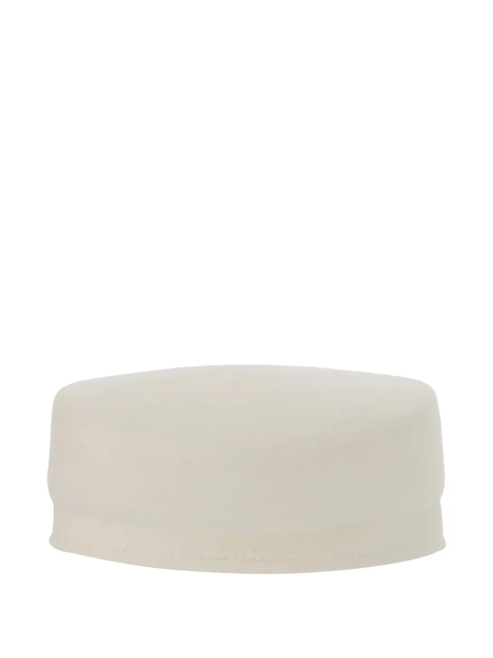 Maison Michel rigid-visor felt hat - Beige