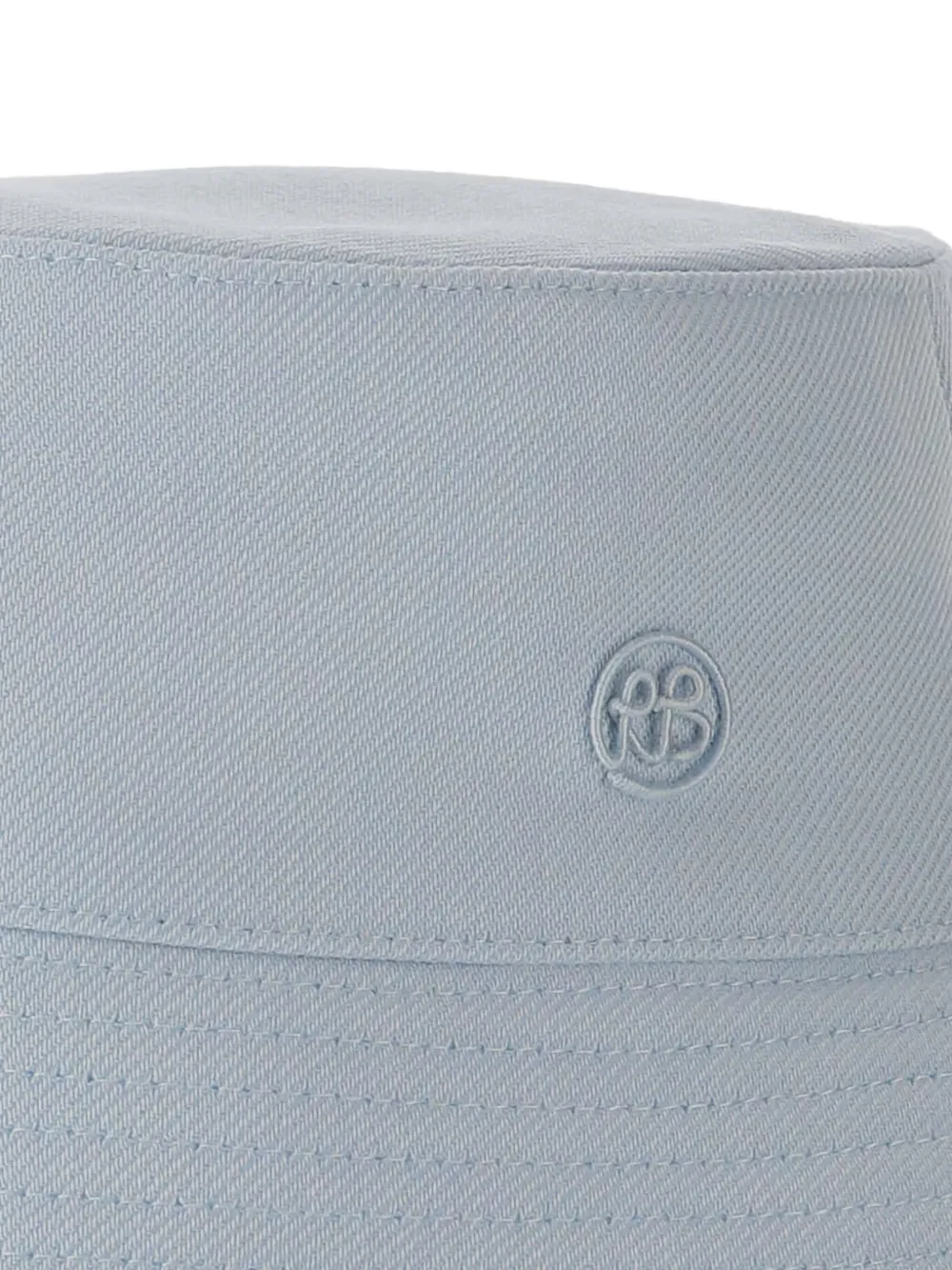 Ruslan Baginskiy logo-embroidered bucket hat Blauw