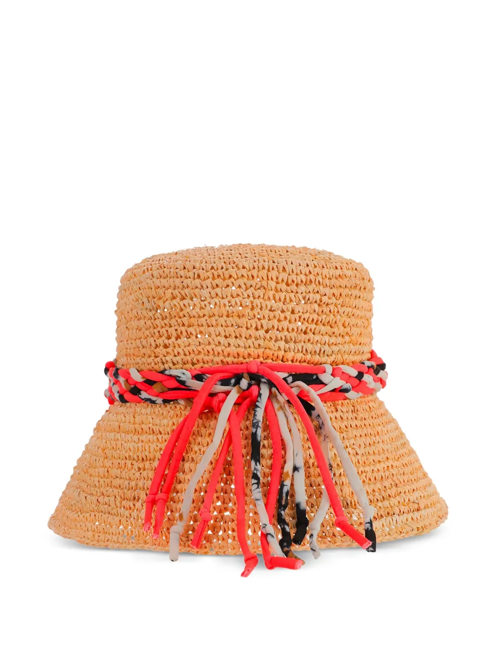 Maison Michel Raffia zonnehoed Beige