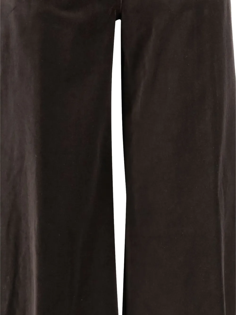 ASPESI Broek met wijde pijpen Zwart